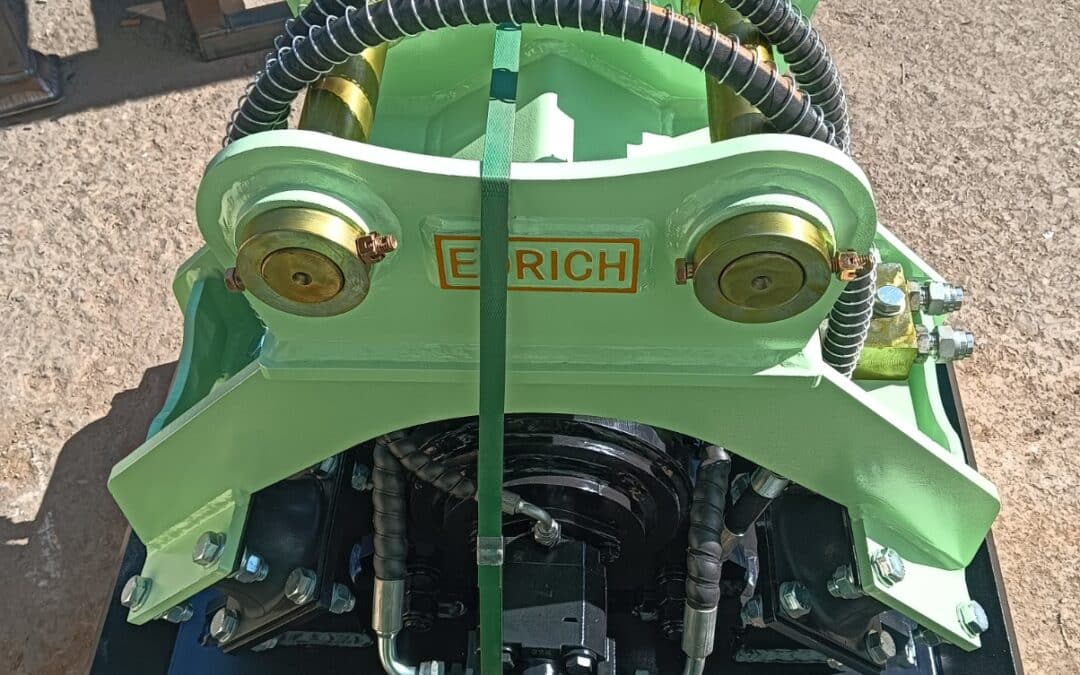 Placa vibranta/compactoare excavator-compactare rapida si eficienta pentru miniexcavatoare