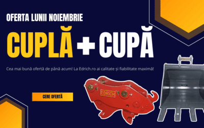 Oferta lunii noiembrie la Edrich: reduceri speciale la pachetele Cuplă rapidă + Cupă(e) de săpat