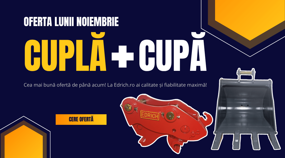 Oferta lunii noiembrie la Edrich: reduceri speciale la pachetele Cuplă rapidă + Cupă(e) de săpat